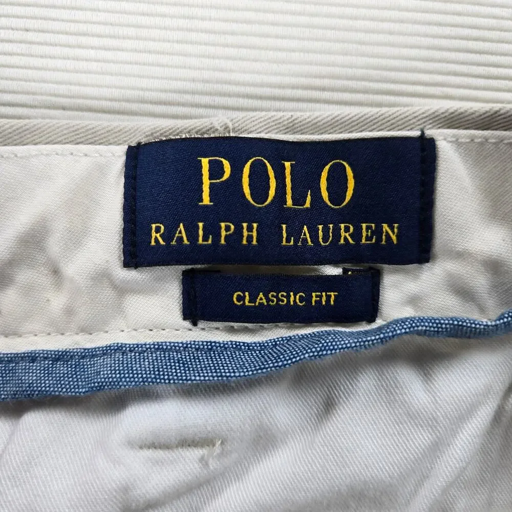 Polo Ralph Lauren Classic Fit Cotton Twill Chino Pants Men's Size 42